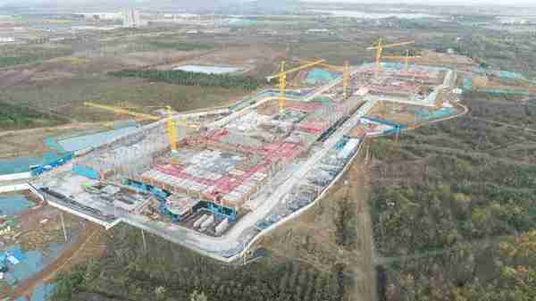 “没有围墙的大学”—南林大溧水校区科技创新港进入主体结构施工阶段