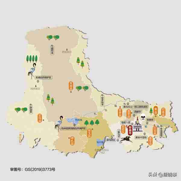 西藏那曲巴青、尼玛、双湖与阿里普兰、札达5县现状