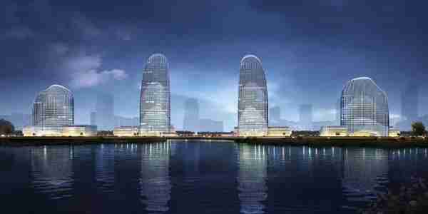 河北11个地级市未来最高建筑——由省会石家庄450米高摩天楼引领