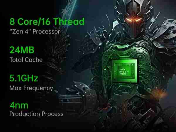 AMD R7 7840U/HS处理器性能明日解禁，相应轻薄本/掌机五月上市