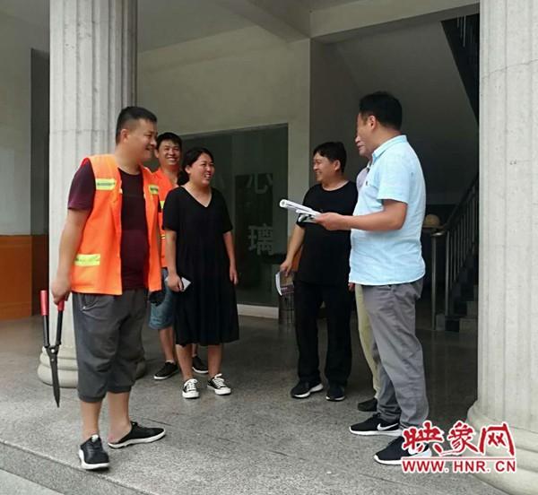 襄城县交通局对县公路事业发展中心开展检查考评工作