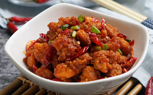 杭州华力厨师学校——豆瓣鸡的做法